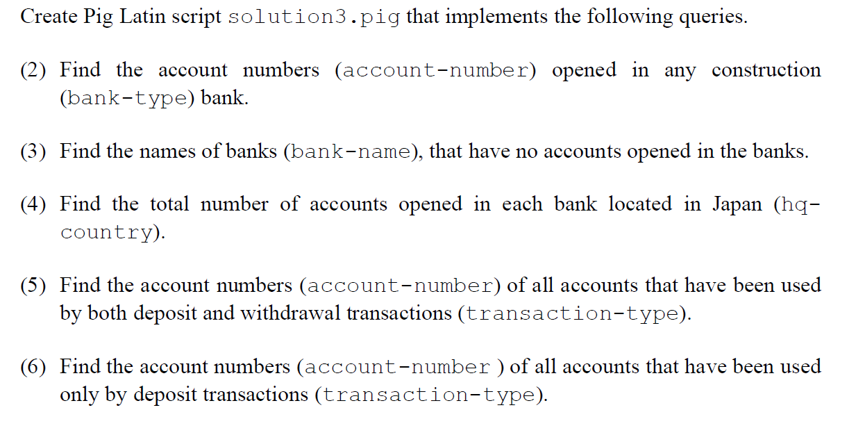 Given the following schema: WRITE THE FOLLOWING | Chegg.com