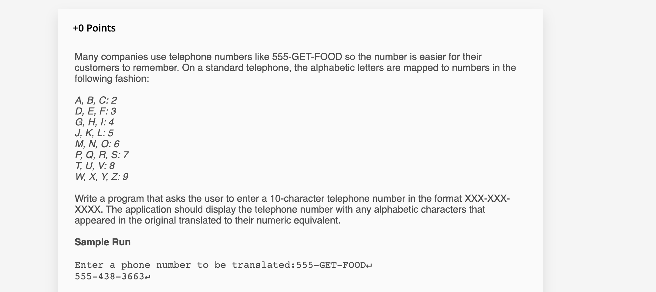 Python Many Companies Use Telephone Numbers Like Chegg Com