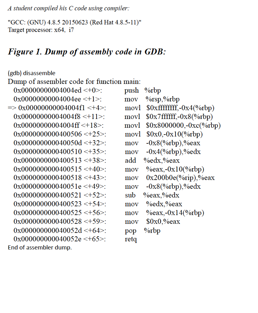 Solved Please Answer In Detail. Question 2.3 In GDB | Chegg.com