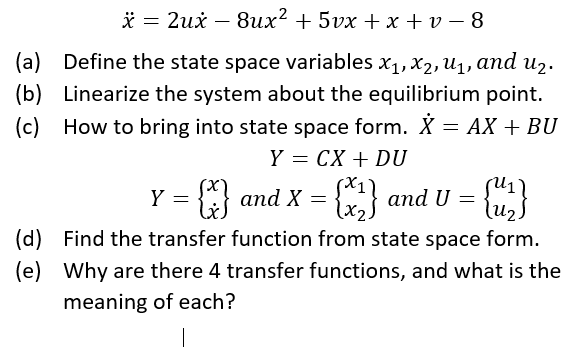 I 2ux Bux2 5vx X 8 A Define The Stat Chegg Com