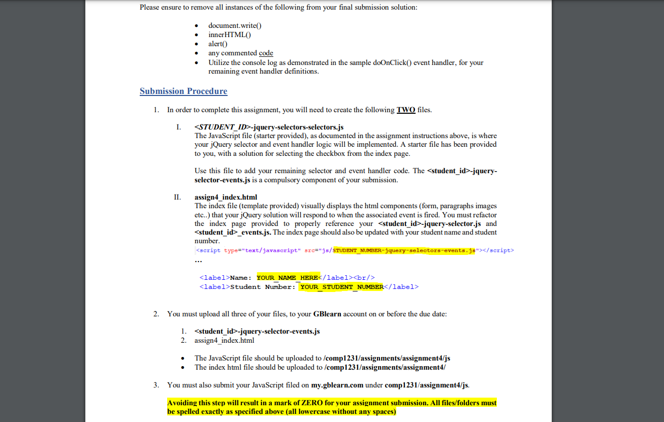 Solved COMP1231 Assignment 4 Assignment Type: Individual | Chegg.com