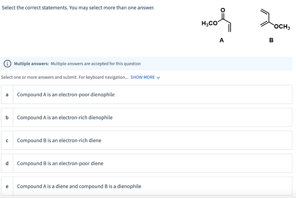 Solved Select The Correct Statements. You May Select More | Chegg.com