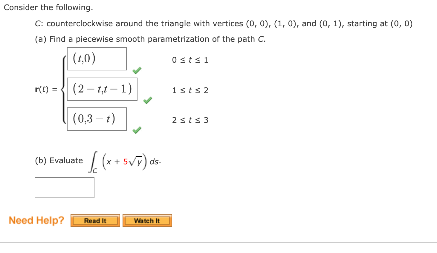 Solved Consider The Following C Counterclockwise Around Chegg Com