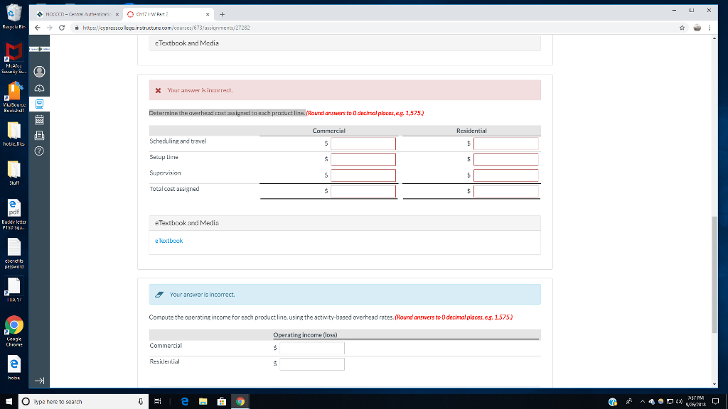 Solved I've completed half of the assignment and i'm stuck, | Chegg.com