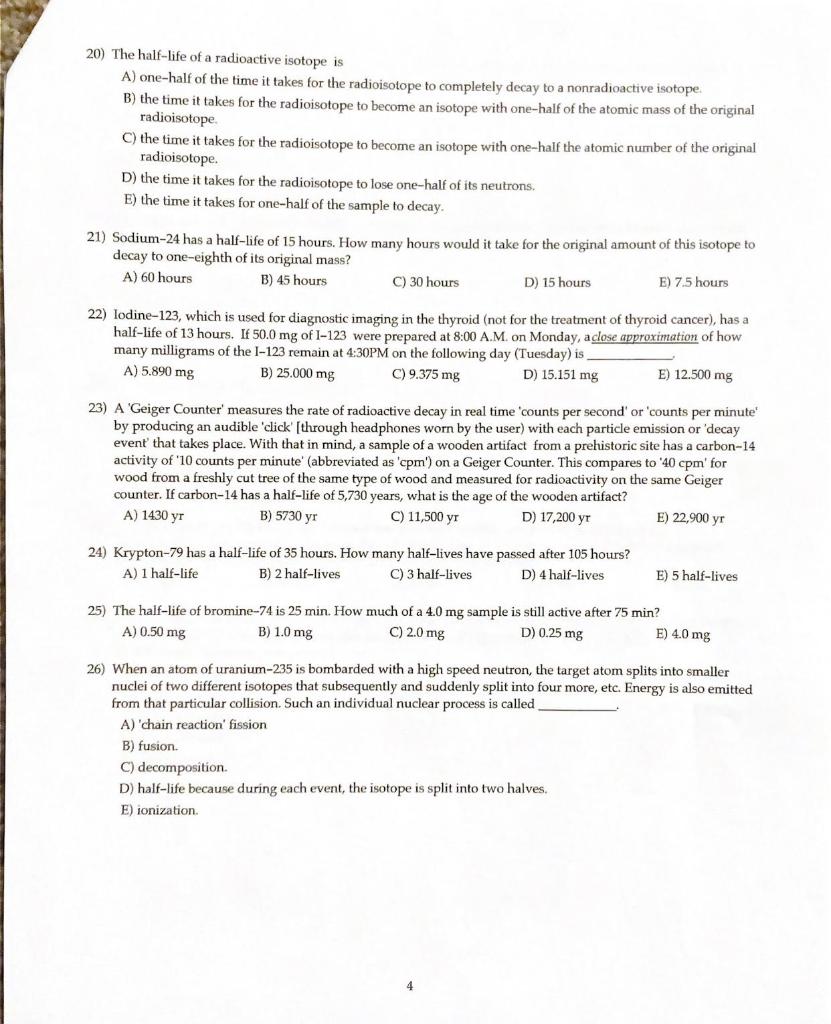 solved-20-the-half-life-of-a-radioactive-isotope-is-a-chegg