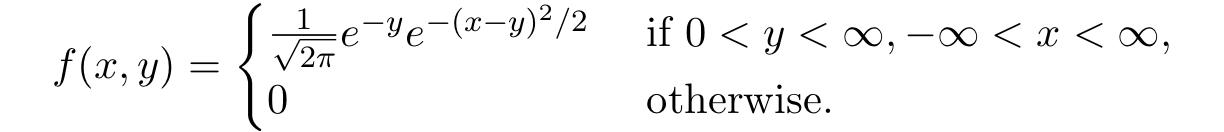 Solved The joint density of X and Y is given by (a) | Chegg.com