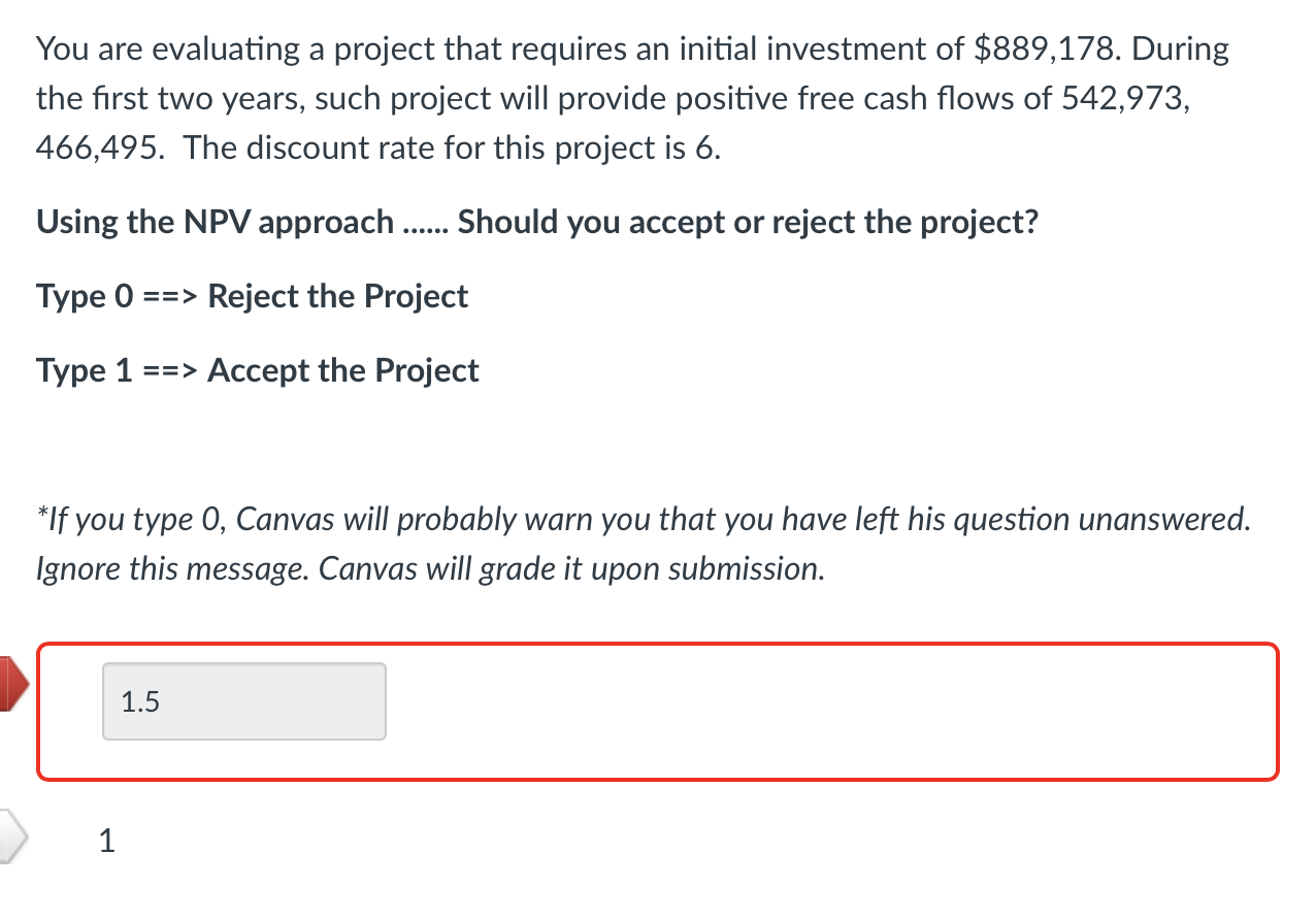 Solved You are evaluating a project that requires an initial | Chegg.com