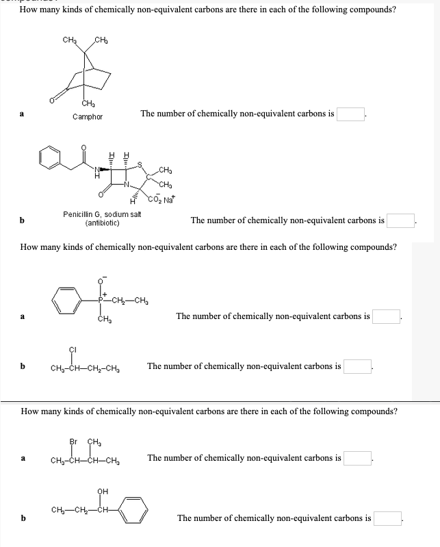 solved-how-many-kinds-of-chemically-non-equivalent-carbons-are-there