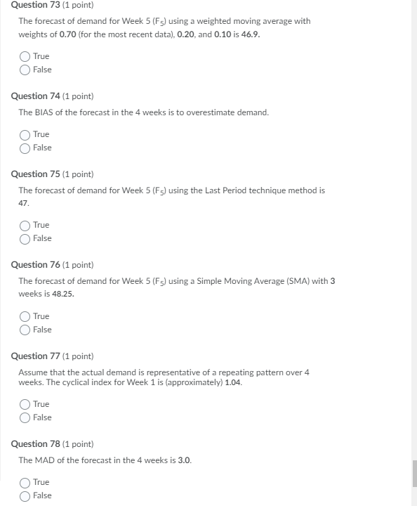 Solved Use this information to answer the next 8 questions: | Chegg.com