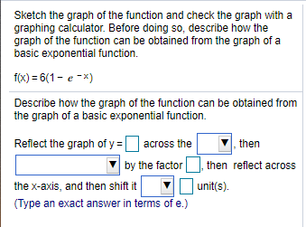 Solved Sketch The Graph Of The Function And Check The Graph Chegg Com