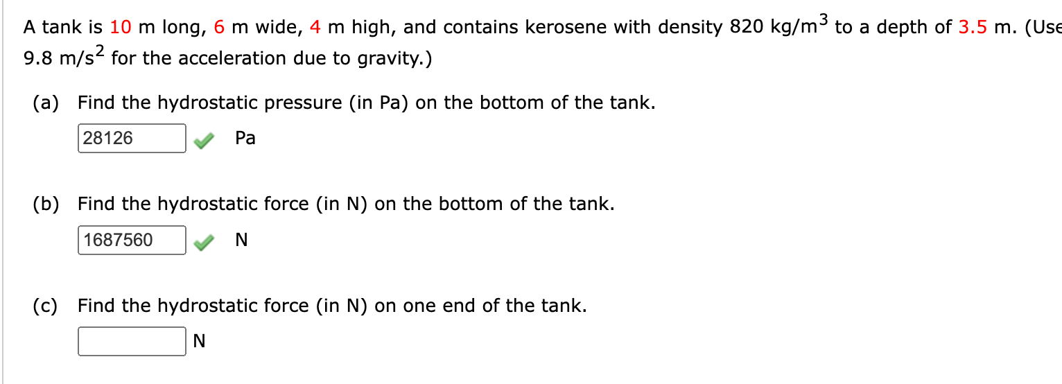 solved-a-tank-is-10-m-long-6-m-wide-4-m-high-and-contains-chegg