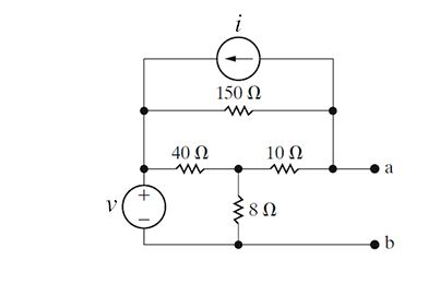 Solved Find the Thévenin equivalent with respect to the | Chegg.com