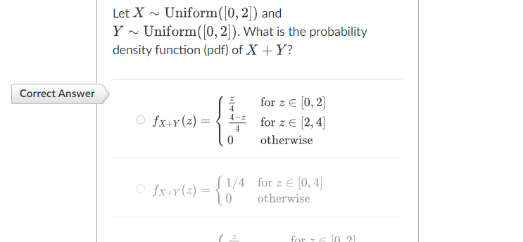 Solved Let X∼ Uniform 02 And Y∼uniform 02 What Is 9920