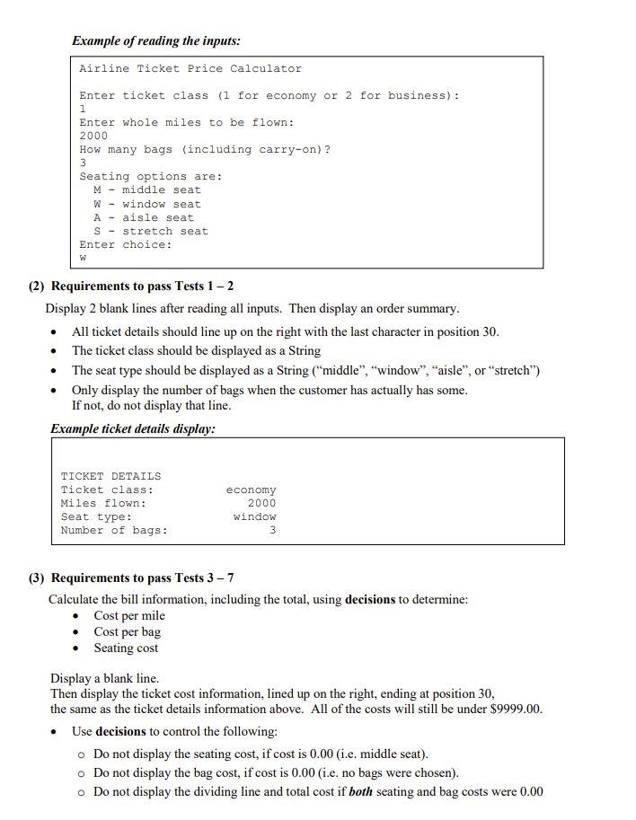 Java Assistance Please. Can you help with this pretty | Chegg.com
