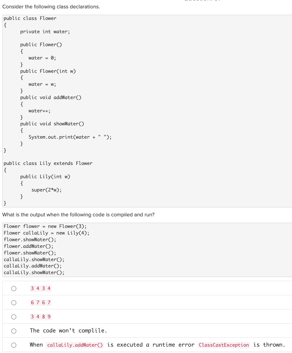 Solved A programmer needs to write a program that will print | Chegg.com