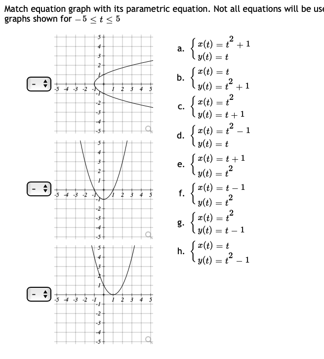 Match Equation With Graph