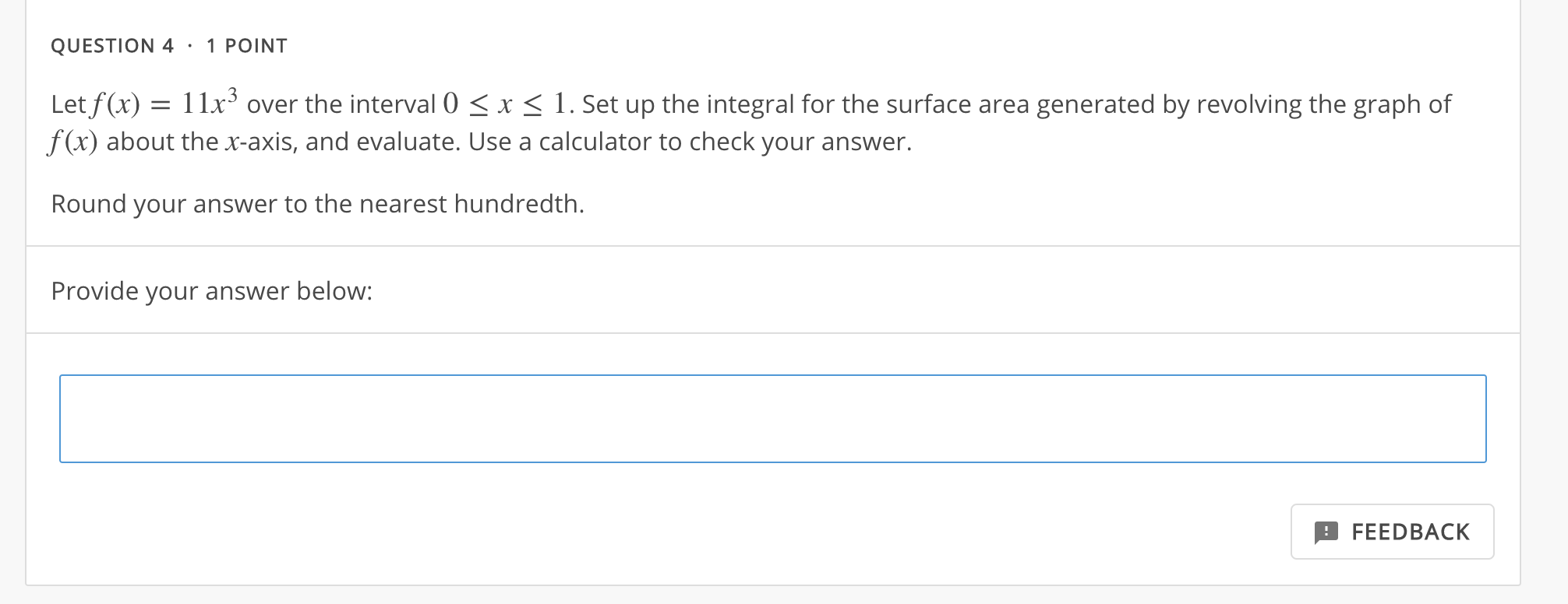 Solved Consider the curve f(y)=7y^5 over the interval 0≤y≤1. | Chegg.com