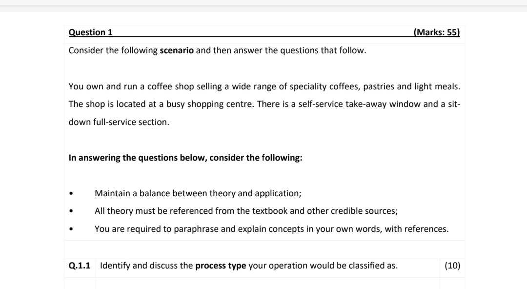 Solved Consider The Following Scenario And Then Answer The | Chegg.com