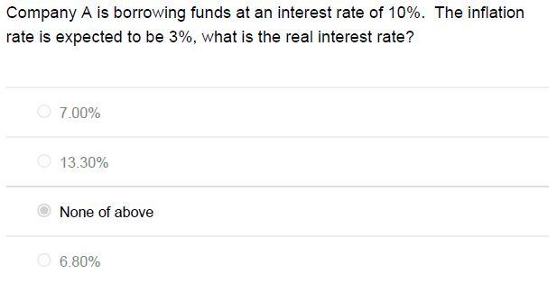 Solved Company A is borrowing funds at an interest rate of | Chegg.com