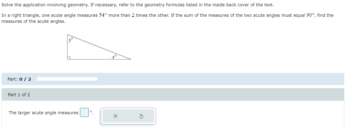 Solved Solve the application involving geometry. If | Chegg.com