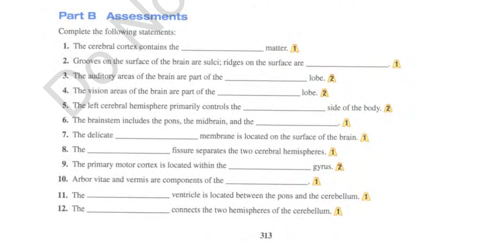 Solved Part A Assessments Match The Terms In Column A With | Chegg.com