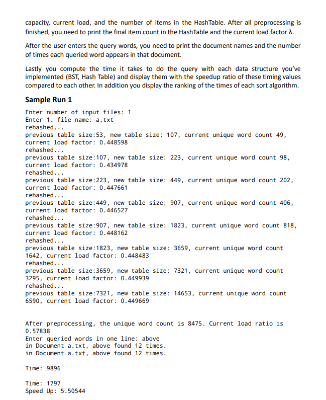 Brief Description In this homework, you will write a | Chegg.com