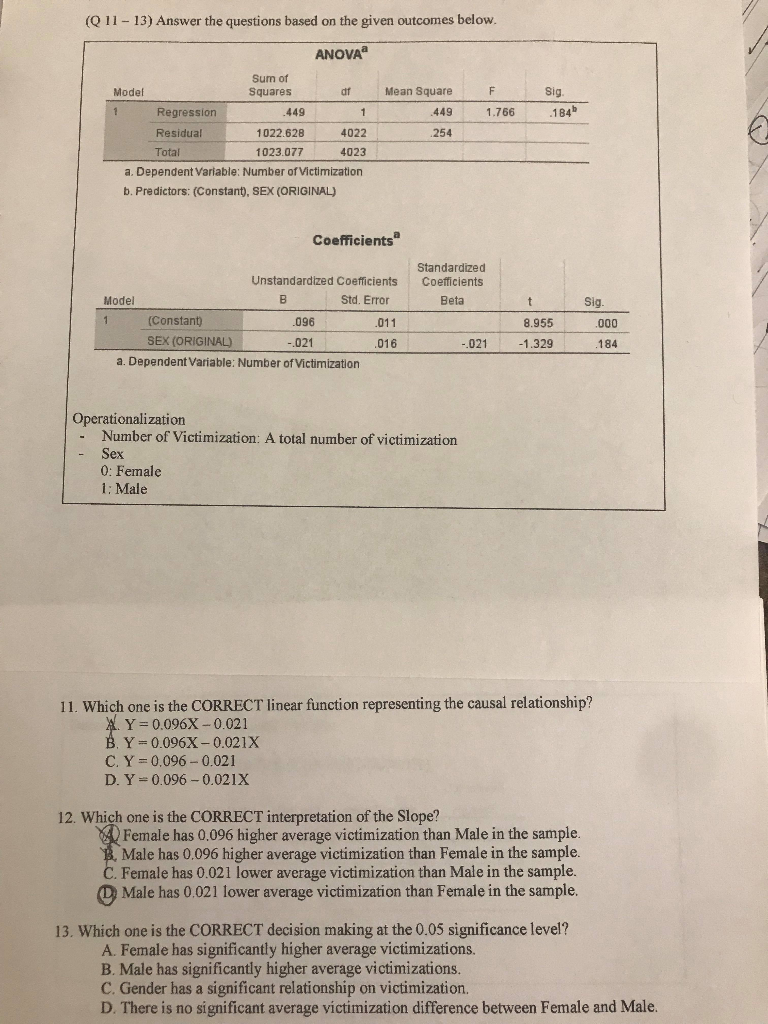 Solved Q 11 13 Answer The Questions Based On The Given Chegg Com