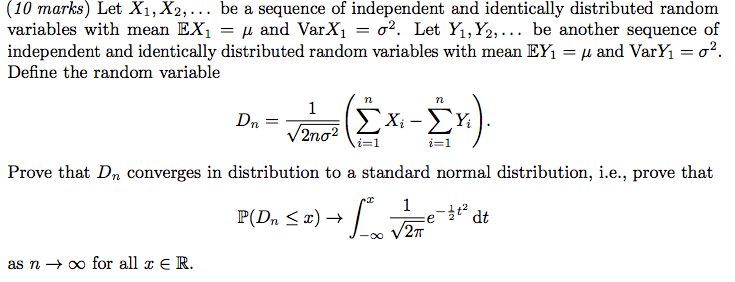 S Let X1 X2 Be A Sequence Of Independent Chegg Com