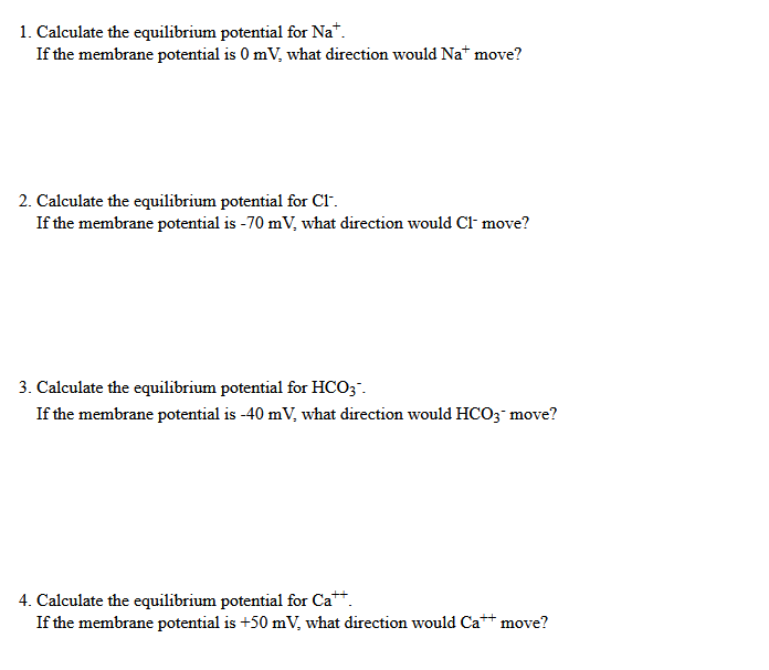 Solved EI=58mVlog[I]0 z[I]I1. Calculate the equilibrium | Chegg.com