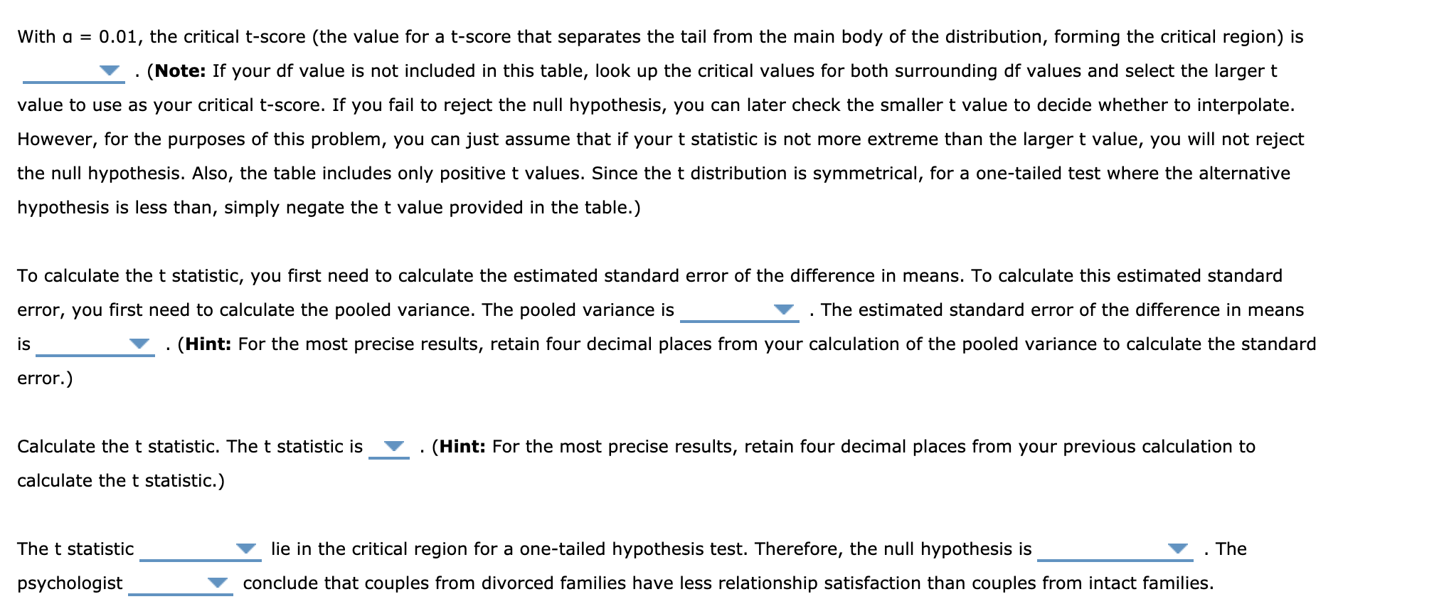 with-a-0-01-the-critical-t-score-the-value-for-a-chegg