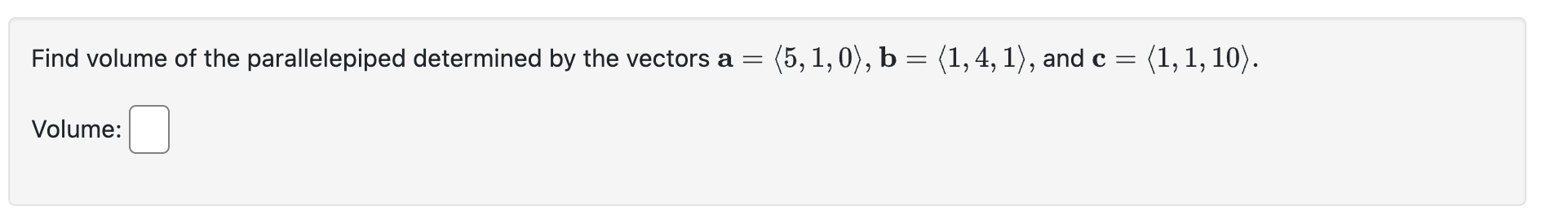 Solved Find volume of the parallelepiped determined by the | Chegg.com