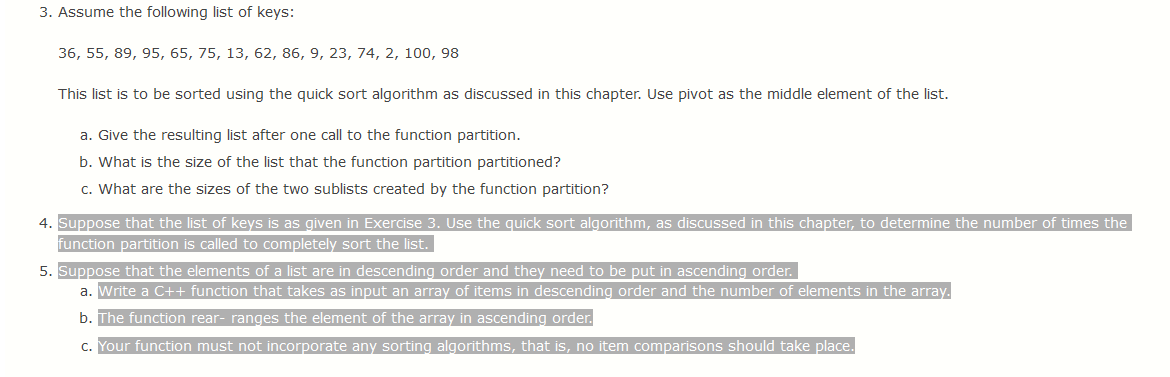 Solved Please only answer question 4 & 5. Included question | Chegg.com