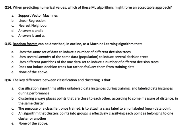 WHICH ALGORITHM IS BEST SUITED FOR PREDICTING CONTINUOUS NUMERICAL VALUES visual data 2