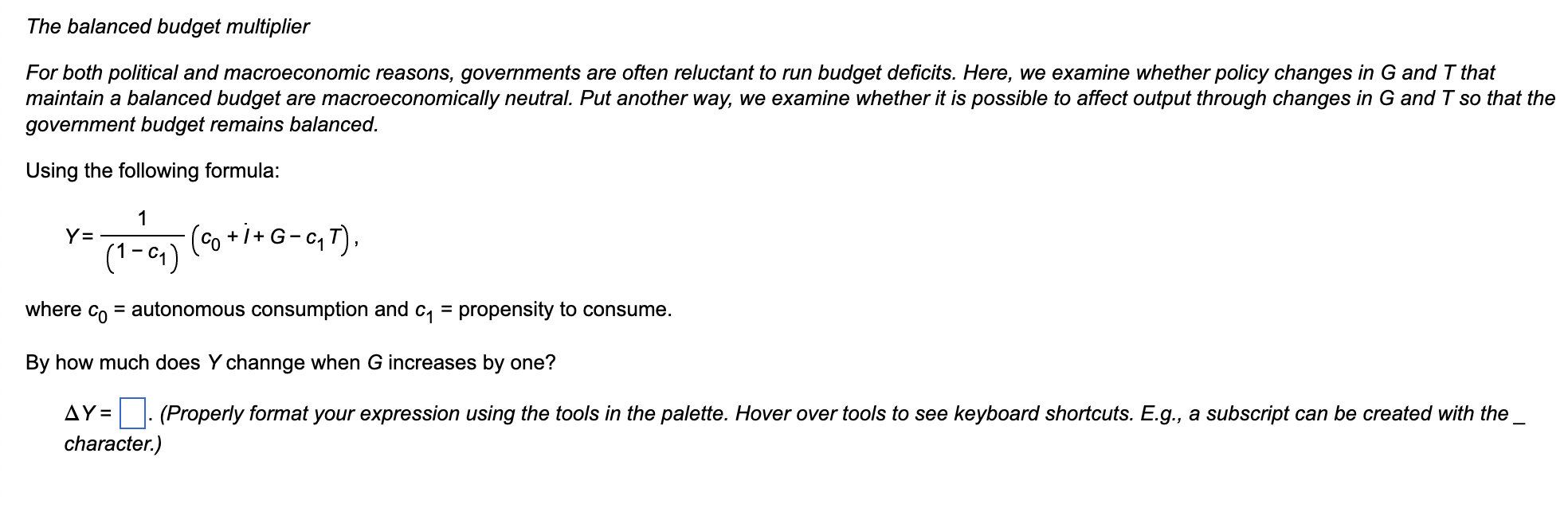 solved-the-balanced-budget-multiplier-for-both-political-and-chegg