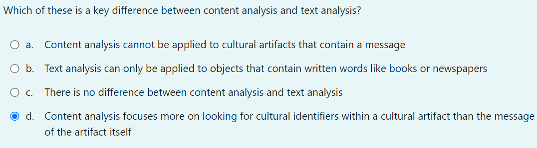 difference between content analysis and literature review