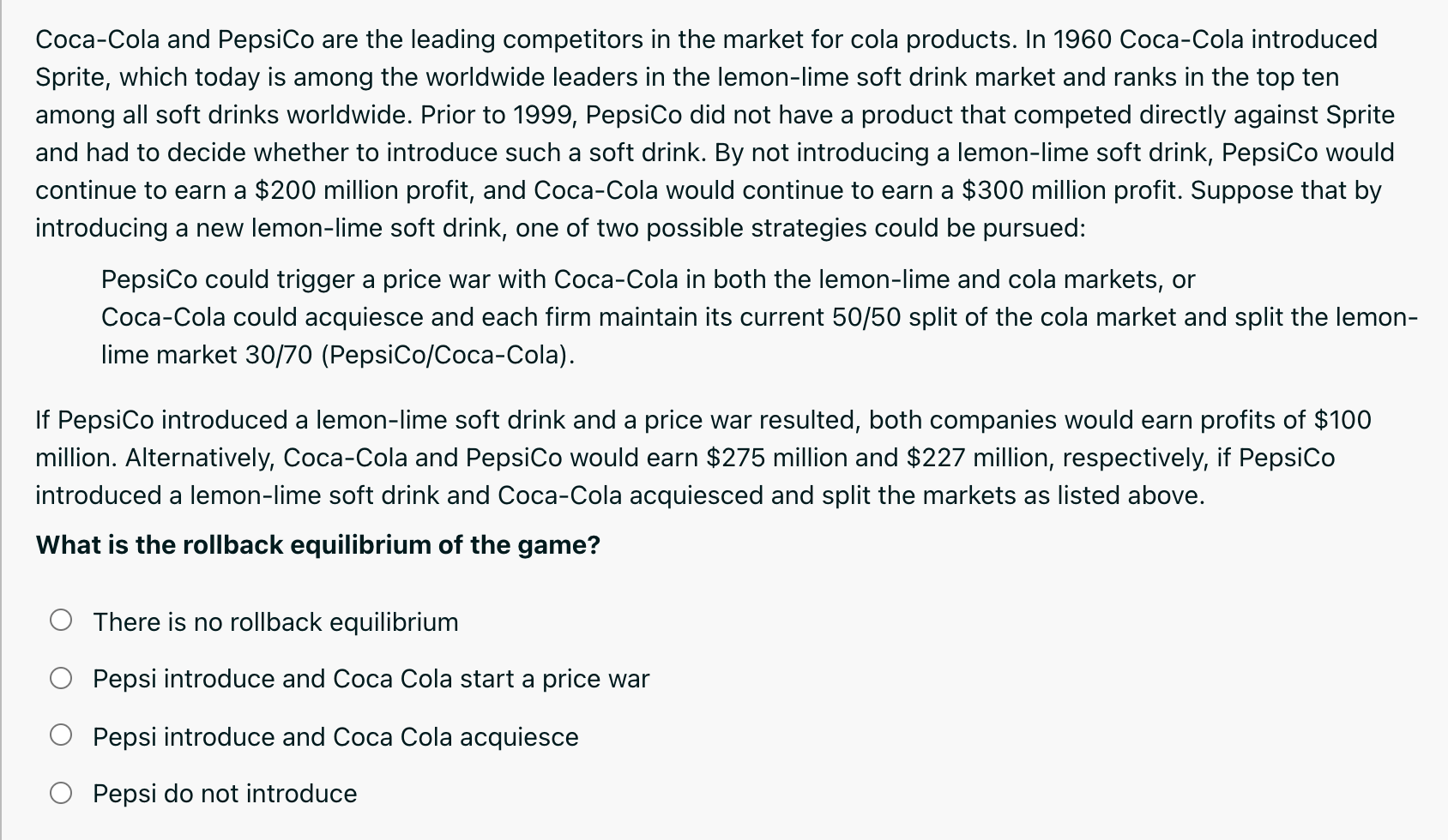 solved-coca-cola-and-pepsico-are-the-leading-competitors-in-chegg