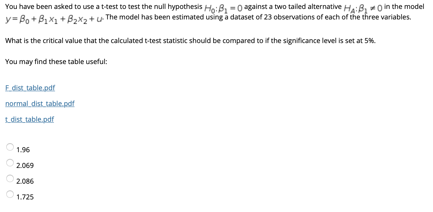 solved-you-have-been-asked-to-use-a-t-test-to-test-the-null-chegg