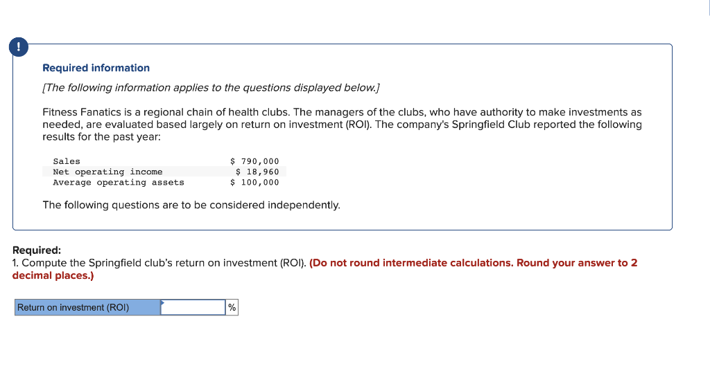 Solved Required information [The following information | Chegg.com