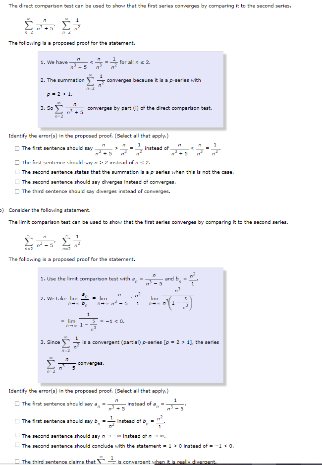 solved-the-direct-comparison-test-can-be-used-to-show-that-chegg