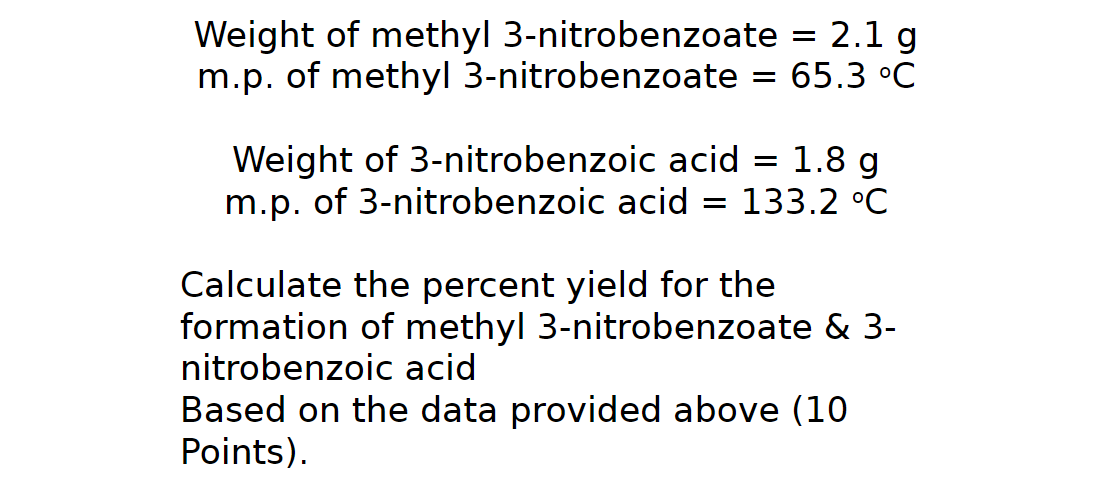 preparation of methyl 3 nitrobenzoate
