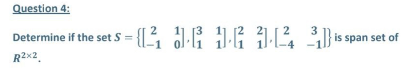 Solved Determine if the set | Chegg.com