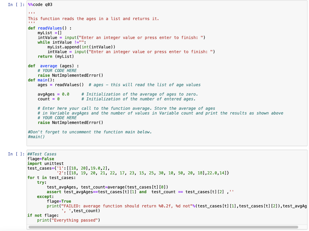 Solved Question # 3 Develop Code For A Python Function 