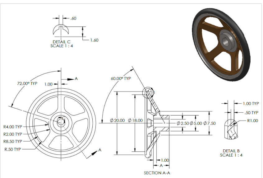 Solved SOLIDWORKS Find the mass of the Steering Wheel.