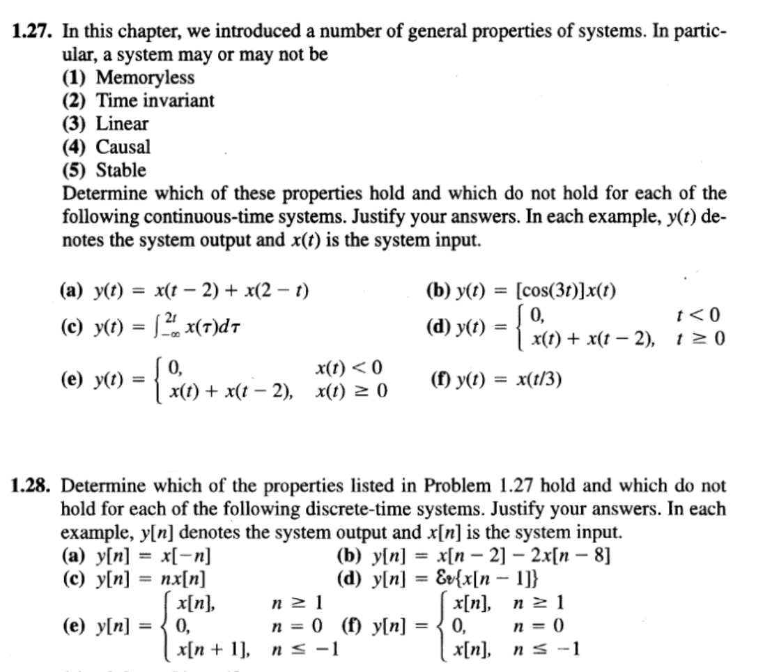 Solved 27. In this chapter, we introduced a number of | Chegg.com