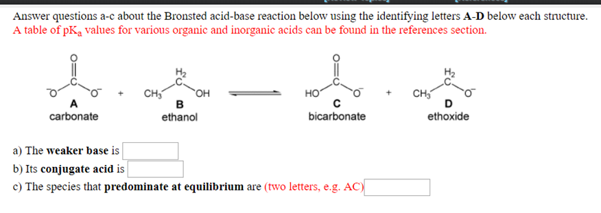 Ethoxide Ion Pka