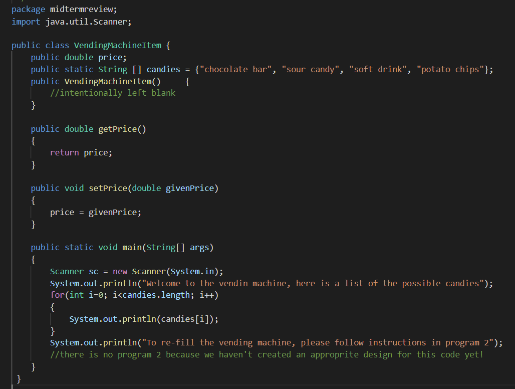 Solved Consider the following code which models a | Chegg.com