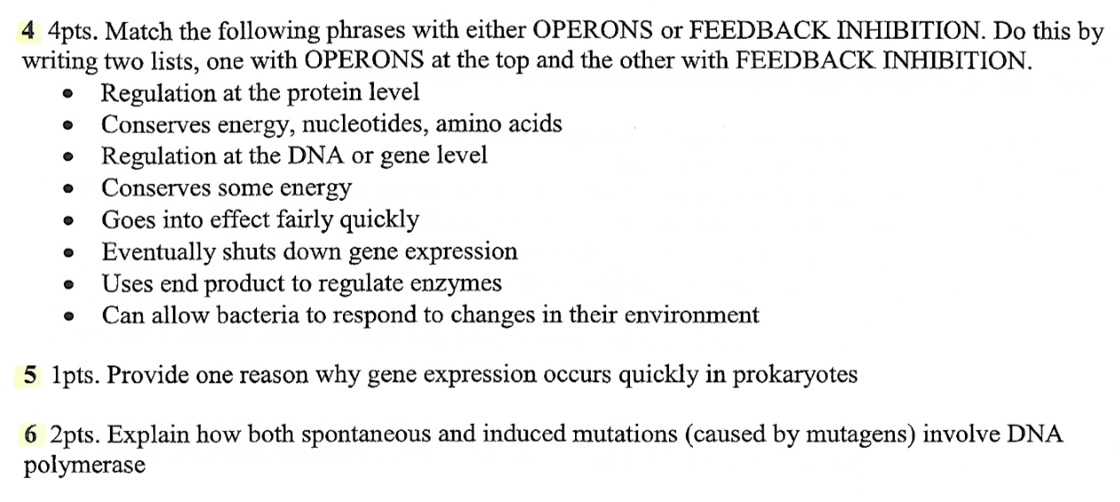Negative feedback inhibition example picture
