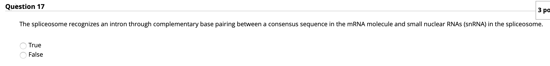 Solved Question 5 3 points Save Answer The protein | Chegg.com