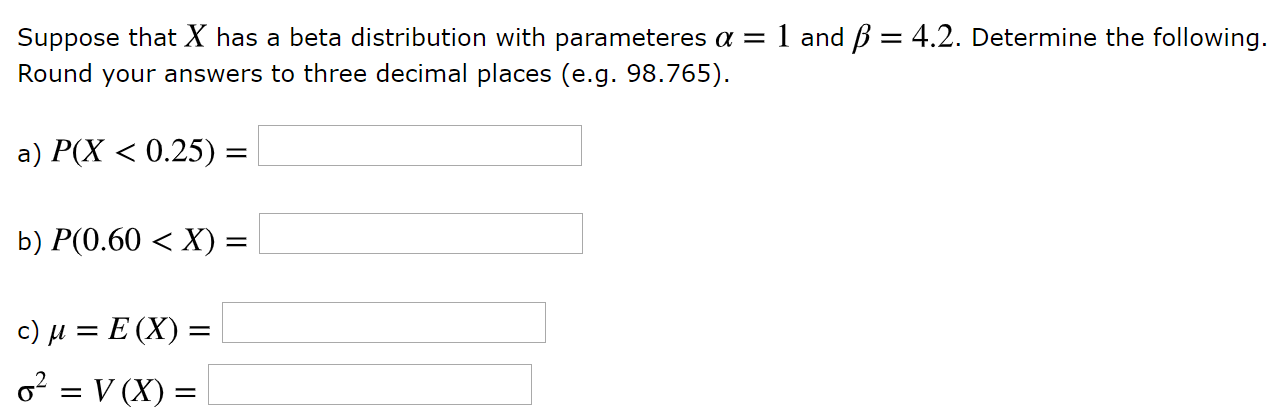 Solved 4 2 Determine The Following Suppose That X Has A Chegg Com