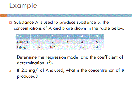 Solved Example Substance A Is Used To Produce Substance B. | Chegg.com